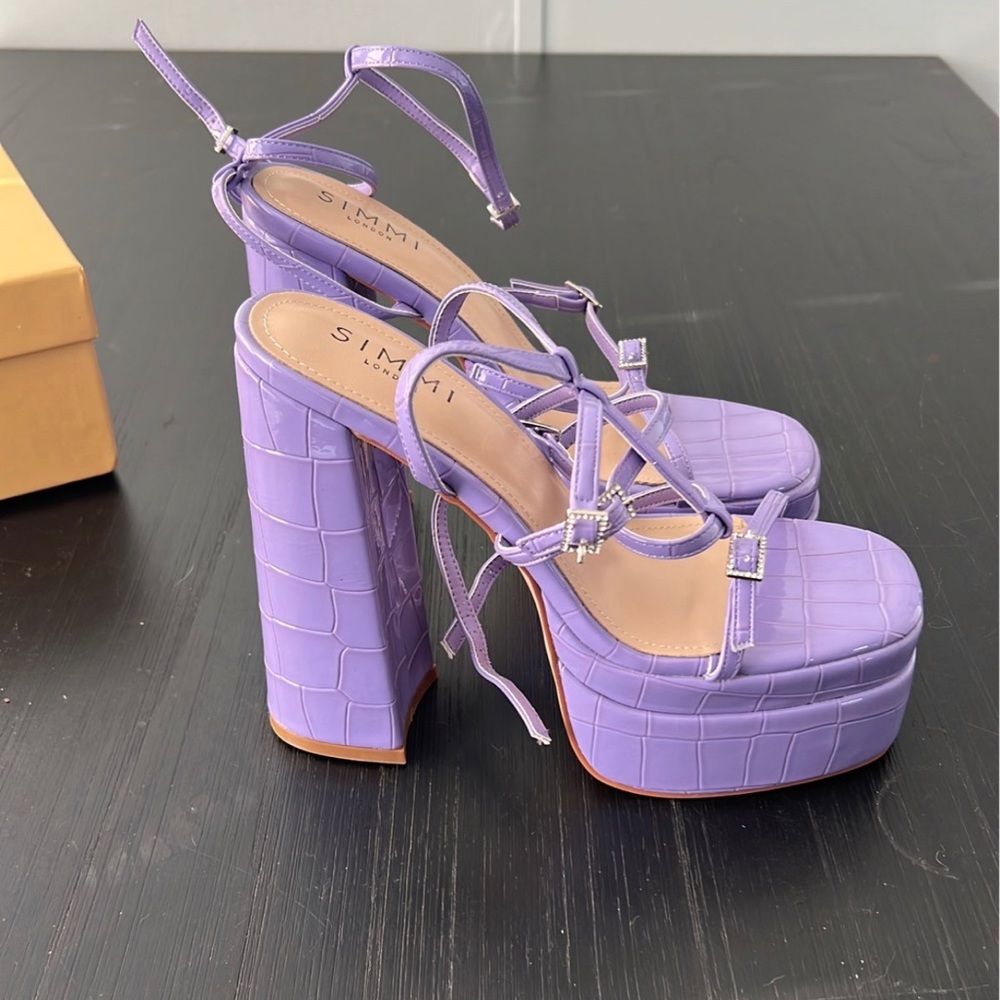 Purple heels